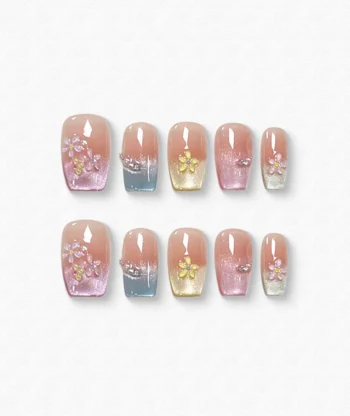 Flower House Press-on Nails