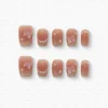 Grapefruit Press-on Nails