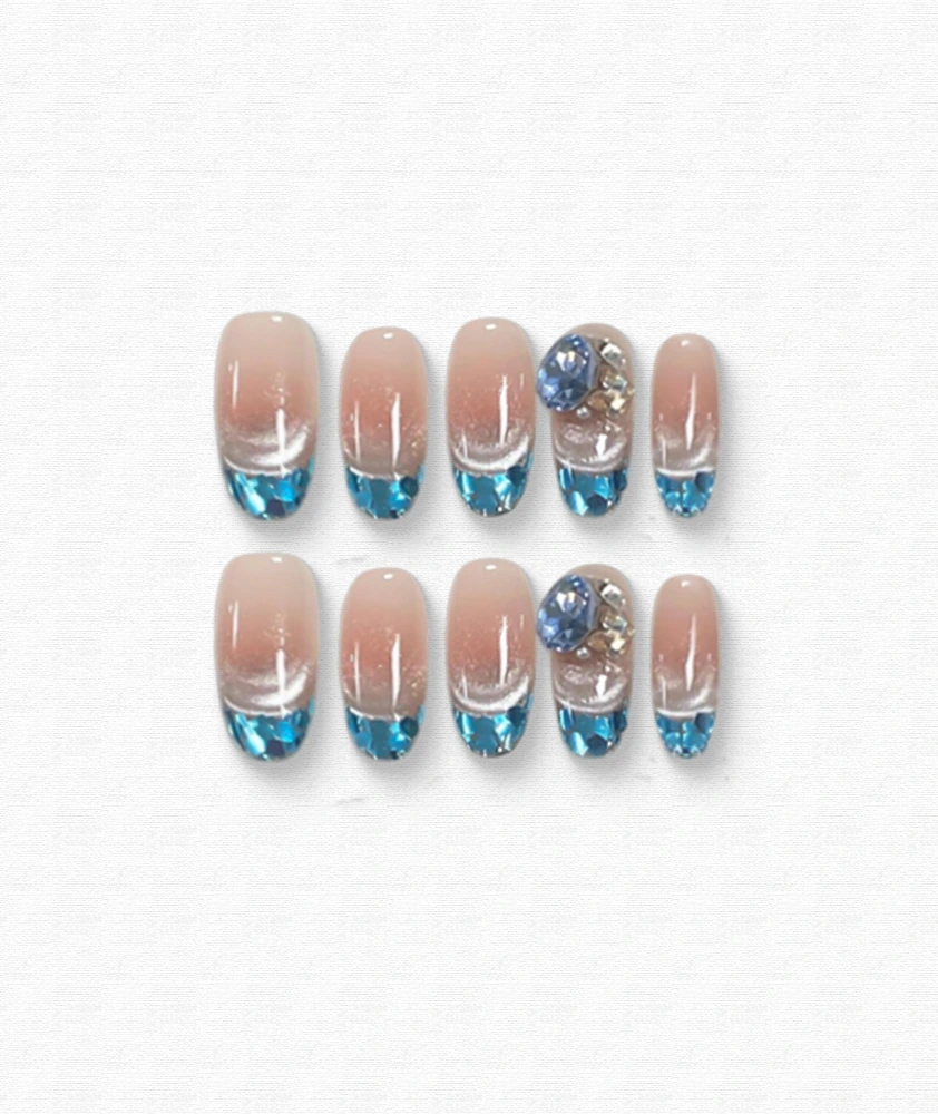 Heart of The Ocean Press-on Nails