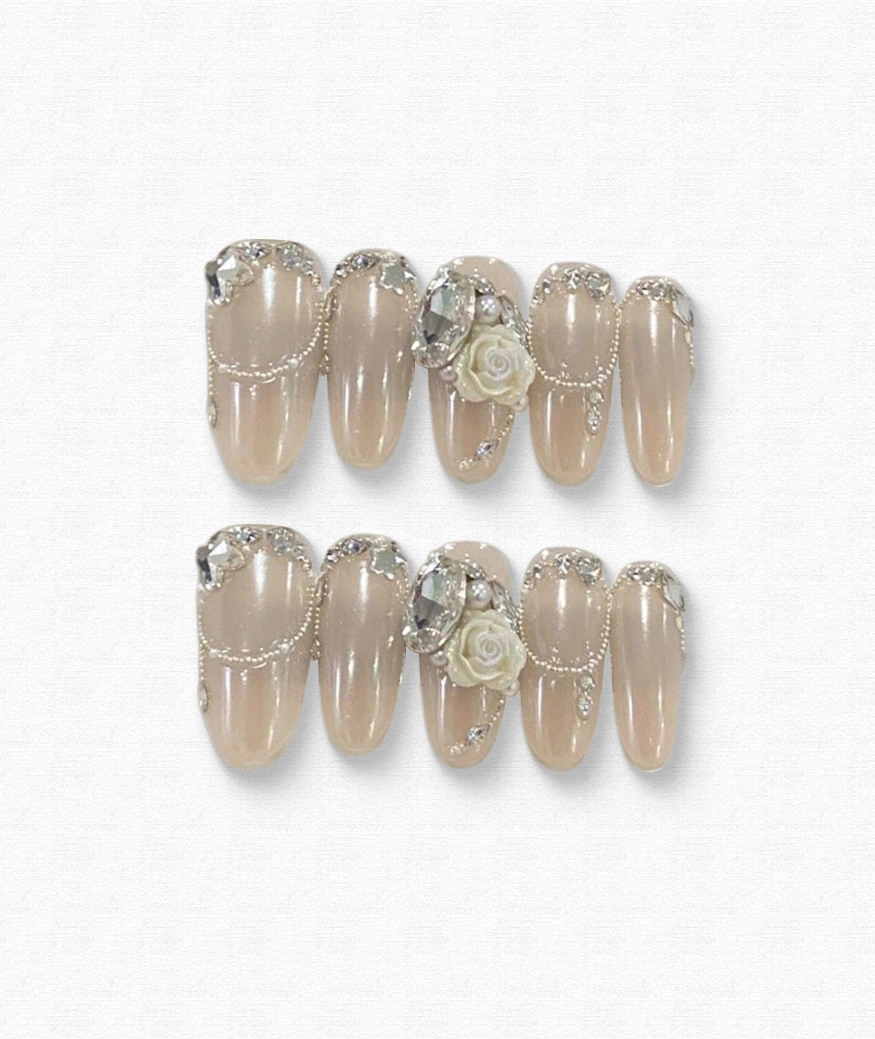 Misty Rain Press-on Nails