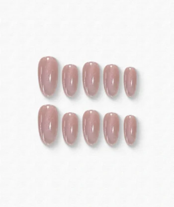 Moonlight Satin Press-on Nails