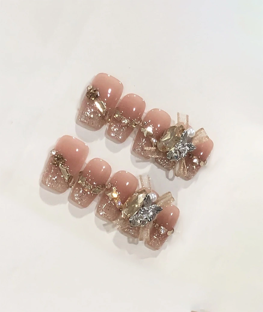 Yellow Rock Sugar Press-on Nails - Image 2