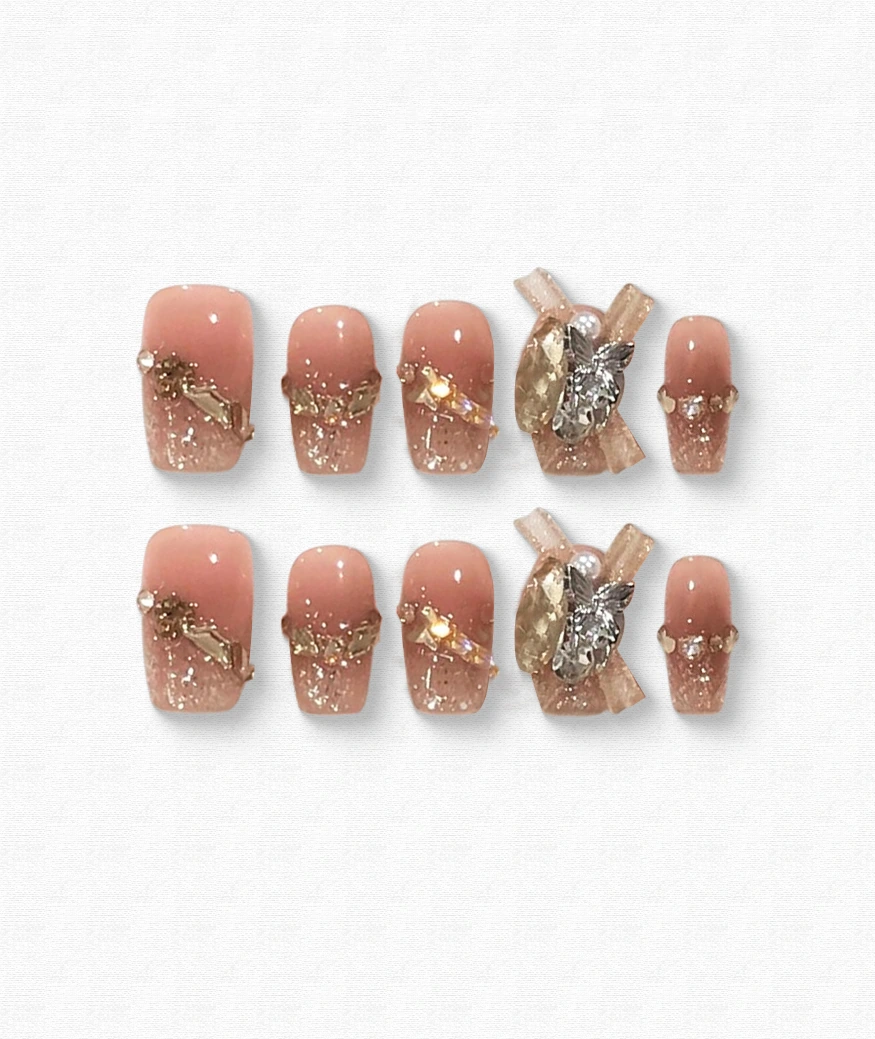 Yellow Rock Sugar Press-on Nails