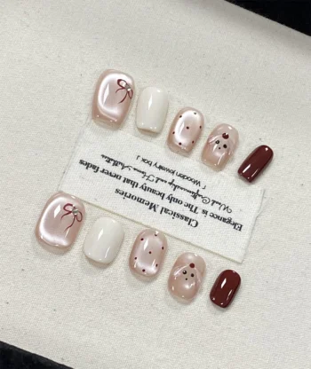 Alternative view of Silly Goose Press-on Nails