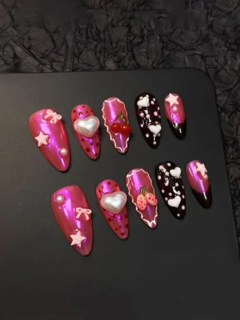 Alternative view of Y2K Press-on Nails