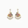 Vintage Crystal Bloom Earrings